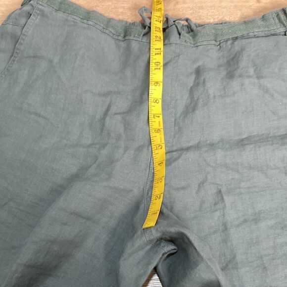 Orvis army, green linen drawstring pants, size extra large, new without tags - Picture 7 of 10